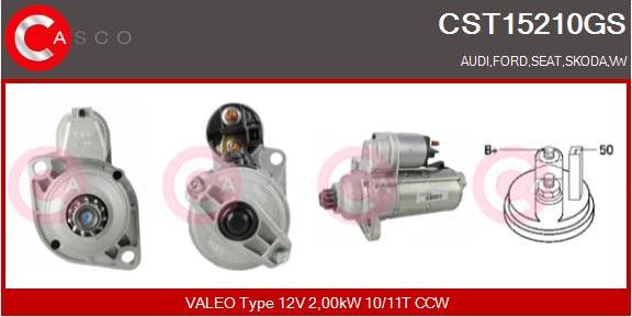 Casco CST15210GS - Starter car-mod.net
