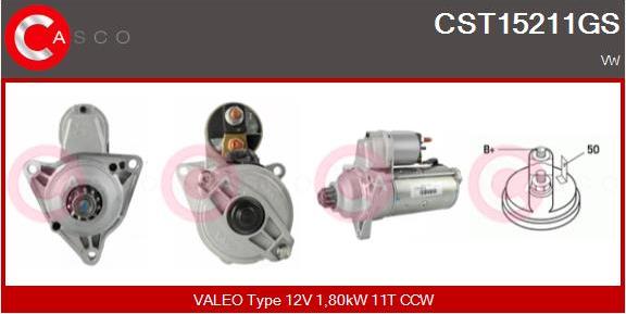 Casco CST15211GS - Starter car-mod.net