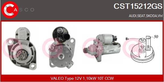 Casco CST15212GS - Starter car-mod.net
