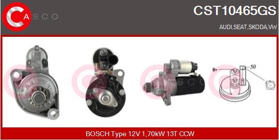 Casco CST10465GS - Starter car-mod.net