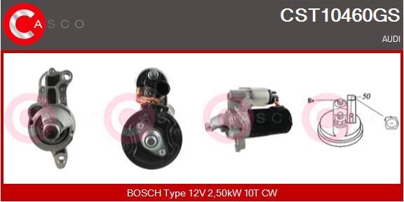 Casco CST10460GS - Starter car-mod.net