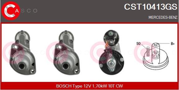 Casco CST10413GS - Starter car-mod.net