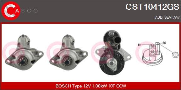 Casco CST10412GS - Starter car-mod.net
