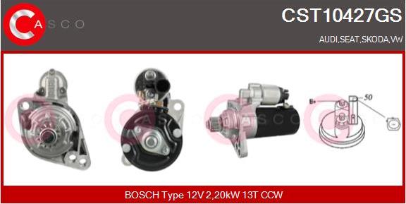 Casco CST10427GS - Starter car-mod.net