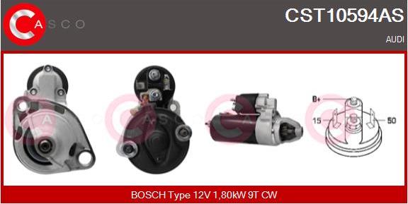 Casco CST10594AS - Starter car-mod.net