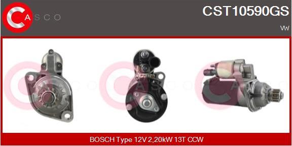 Casco CST10590GS - Starter car-mod.net