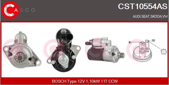 Casco CST10554AS - Starter car-mod.net