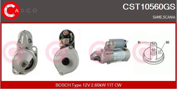 Casco CST10560GS - Starter car-mod.net