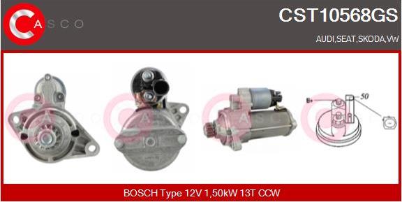 Casco CST10568GS - Starter car-mod.net