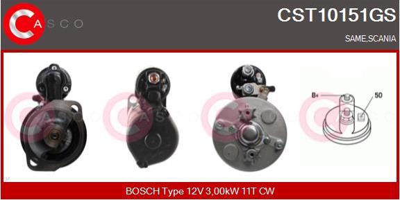 Casco CST10151GS - Starter car-mod.net