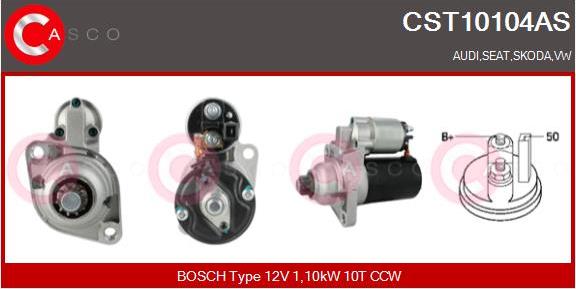 Casco CST10104AS - Starter car-mod.net