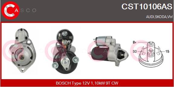 Casco CST10106AS - Starter car-mod.net