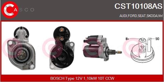 Casco CST10108AS - Starter car-mod.net