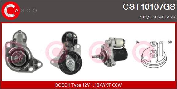 Casco CST10107GS - Starter car-mod.net