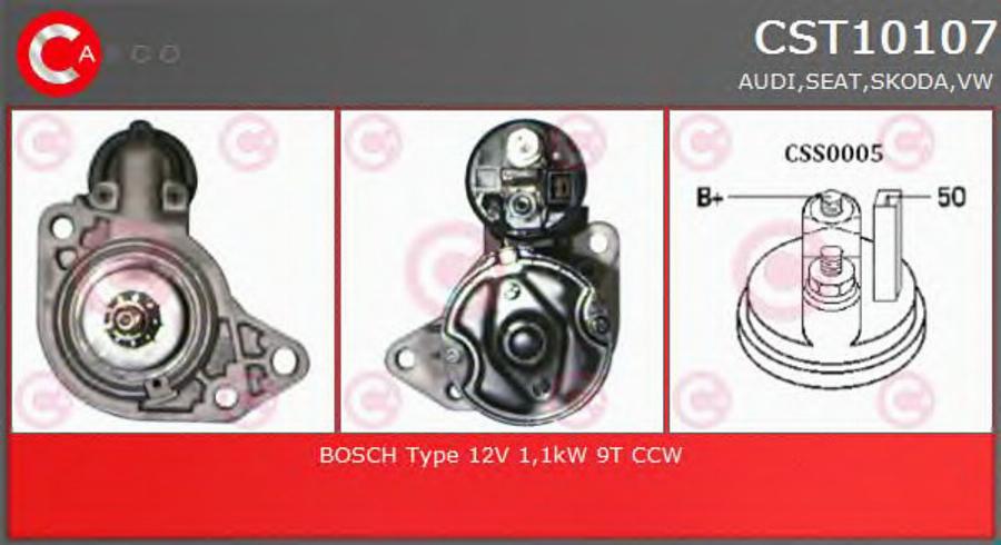 Casco CST10107 - Starter car-mod.net