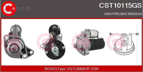 Casco CST10115GS - Starter car-mod.net