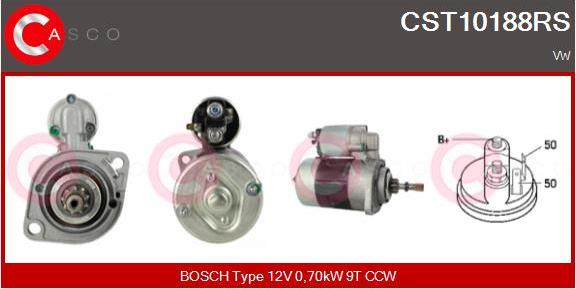 Casco CST10188RS - Starter car-mod.net