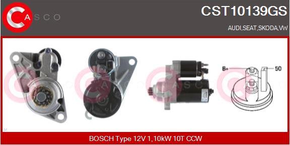 Casco CST10139GS - Starter car-mod.net