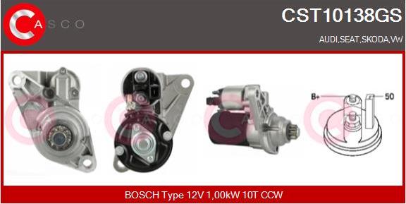 Casco CST10138GS - Starter car-mod.net
