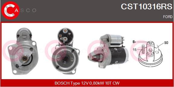Casco CST10316RS - Starter car-mod.net