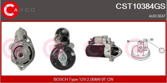Casco CST10384GS - Starter car-mod.net