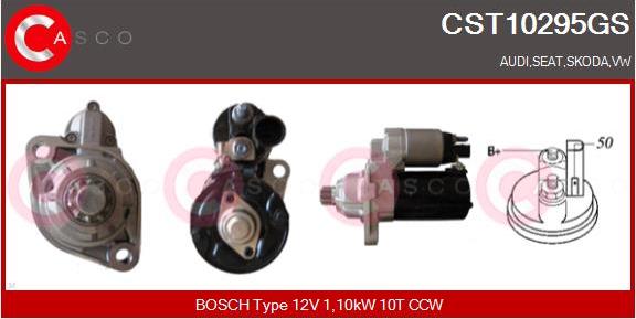 Casco CST10295GS - Starter car-mod.net