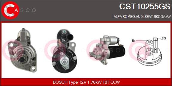 Casco CST10255GS - Starter car-mod.net