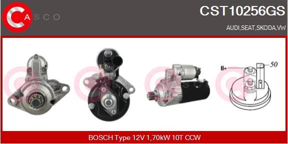 Casco CST10256GS - Starter car-mod.net