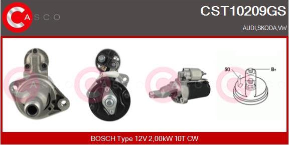 Casco CST10209GS - Starter car-mod.net