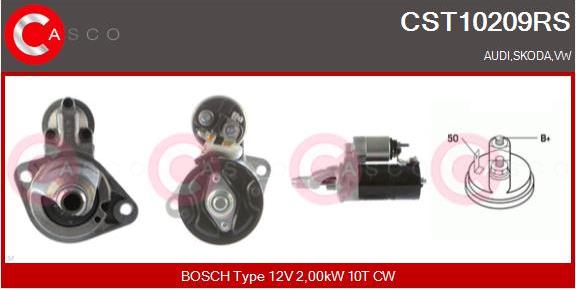 Casco CST10209RS - Starter car-mod.net