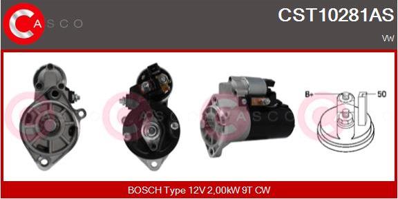 Casco CST10281AS - Starter car-mod.net