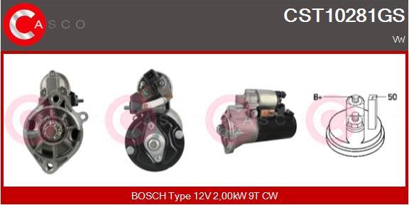 Casco CST10281GS - Starter car-mod.net