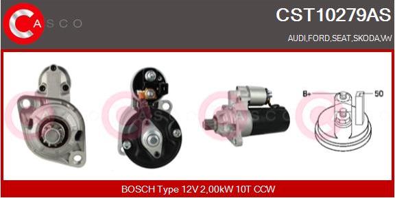 Casco CST10279AS - Starter car-mod.net