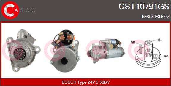 Casco CST10791GS - Starter car-mod.net