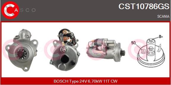 Casco CST10786GS - Starter car-mod.net