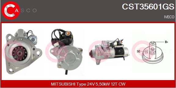 Casco CST35601GS - Starter car-mod.net