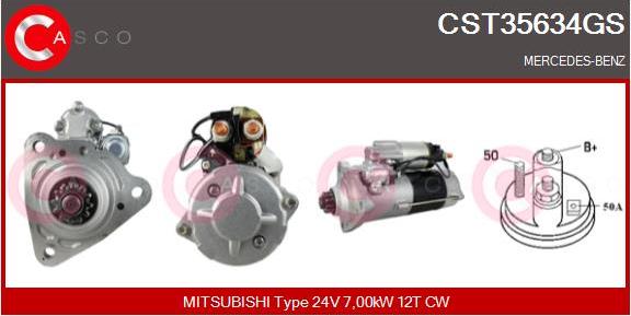 Casco CST35634GS - Starter car-mod.net