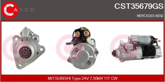 Casco CST35679GS - Starter car-mod.net