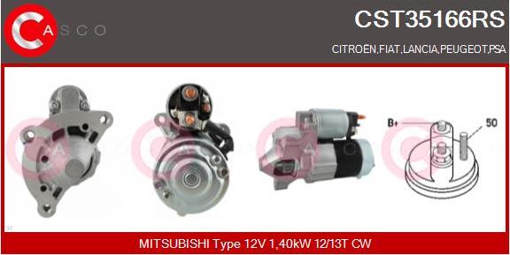 Casco CST35166RS - Starter car-mod.net