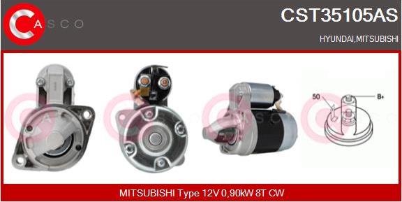 Casco CST35105AS - Starter car-mod.net