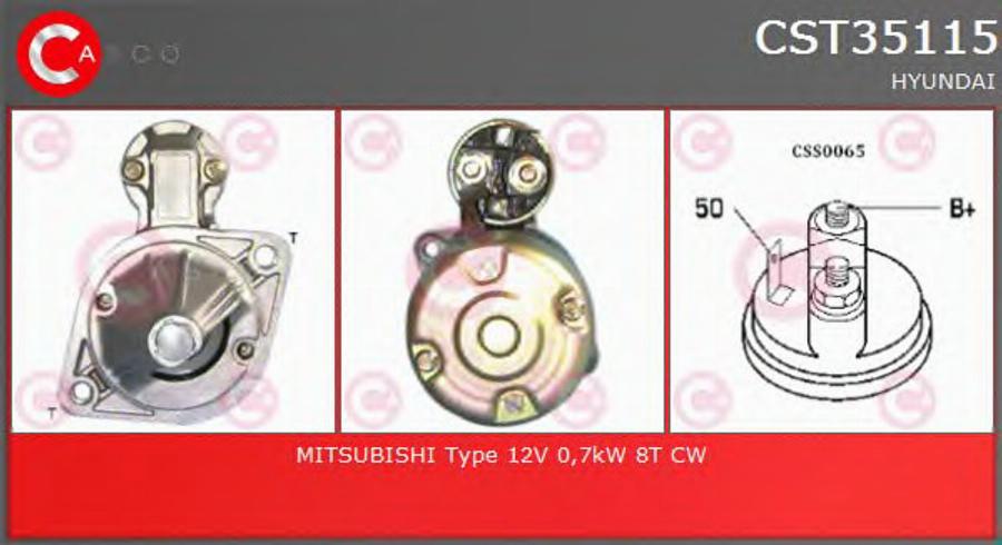 Casco CST35115 - Starter car-mod.net
