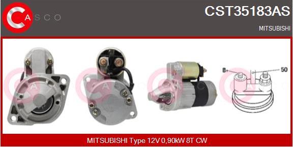 Casco CST35183AS - Starter car-mod.net
