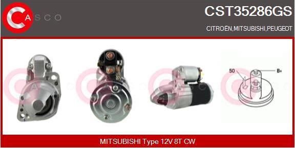Casco CST35286GS - Starter car-mod.net