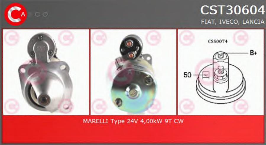 Casco CST30604 - Starter car-mod.net