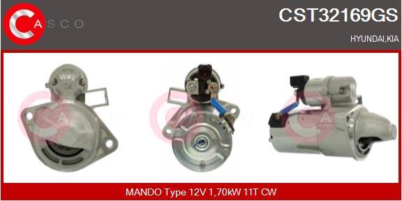 Casco CST32169GS - Starter car-mod.net