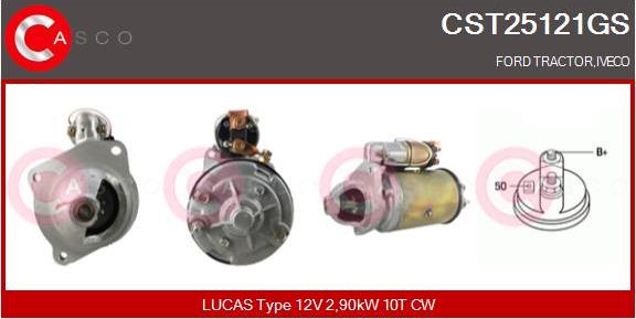 Casco CST25121GS - Starter car-mod.net