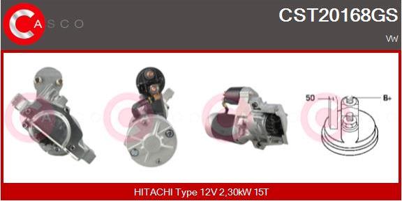 Casco CST20168GS - Starter car-mod.net