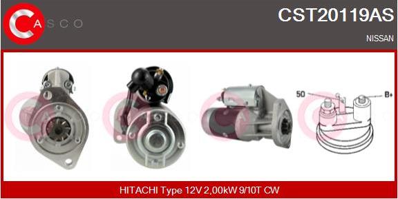 Casco CST20119AS - Starter car-mod.net