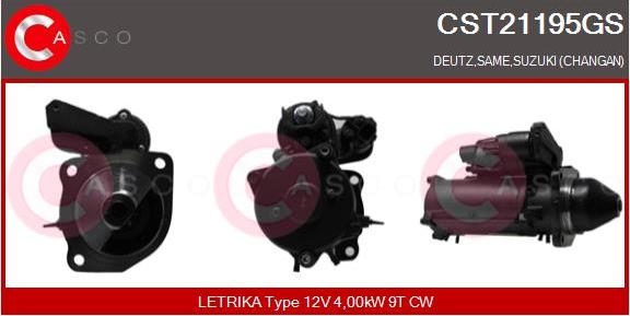 Casco CST21195GS - Starter car-mod.net