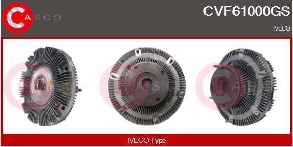 Casco CVF61000GS - Clutch, radiator fan car-mod.net